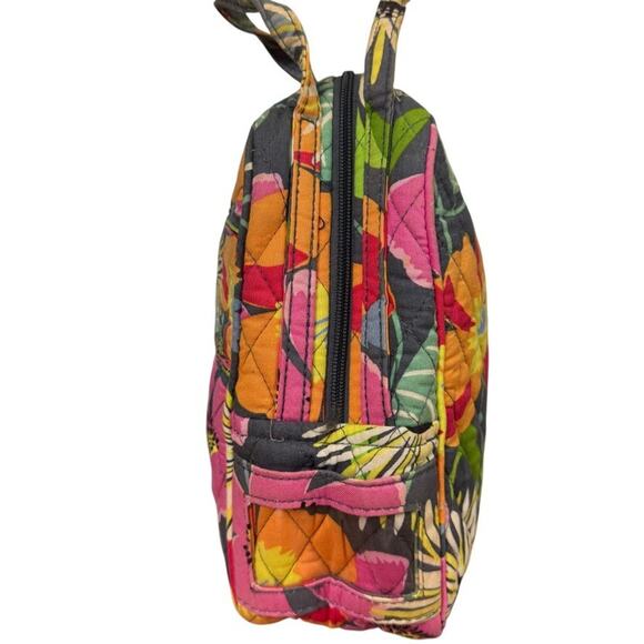 Vera Bradley Jazzy Blooms Lunch Tote Quilted Handbag Small Cooler Bag Floral - Picture 5 of 16